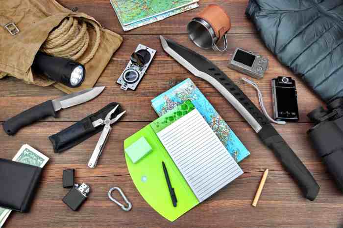 Travel and camping gear